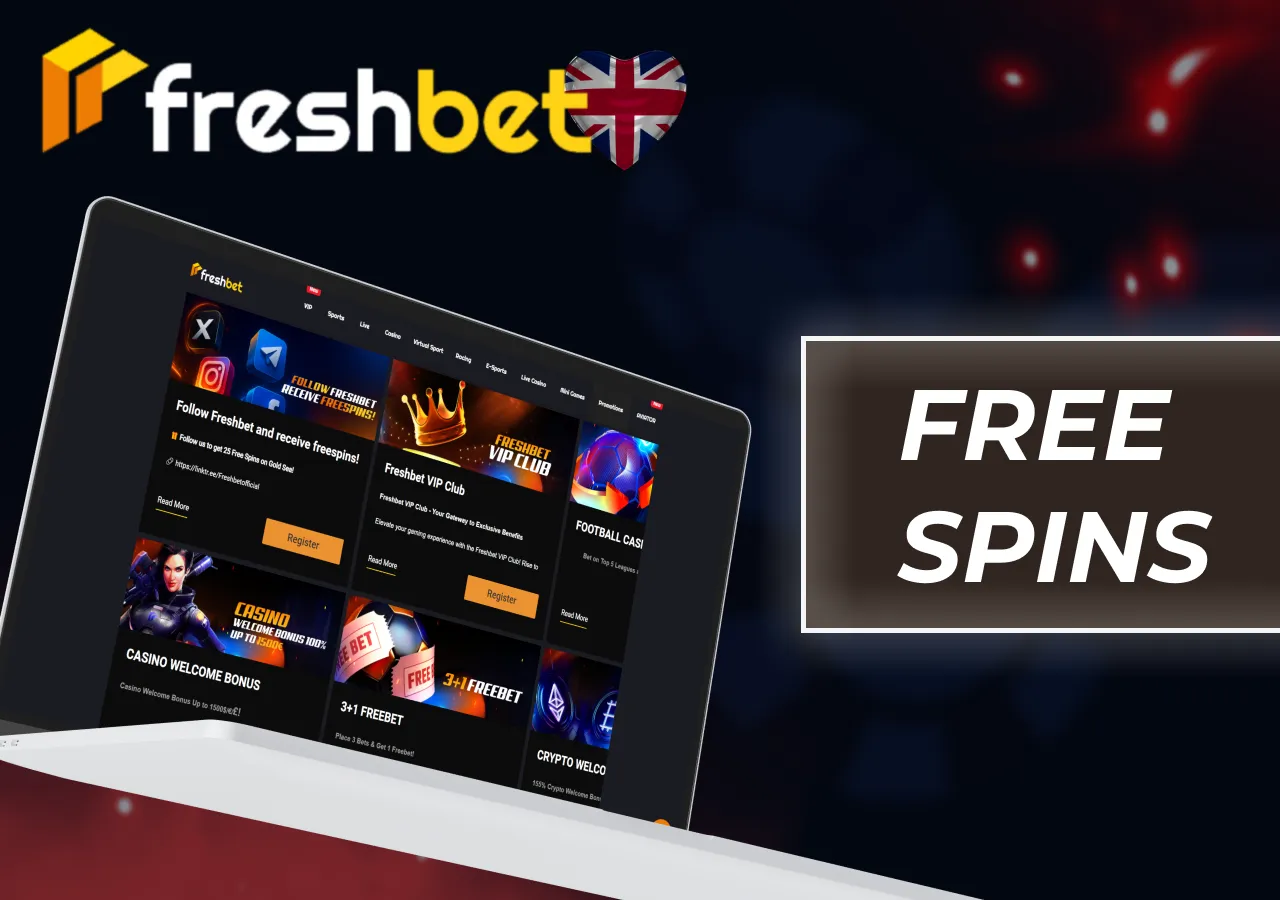 FreshBet Casino Welcome Bonus Illustration
